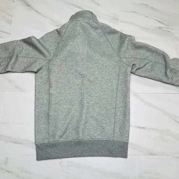 Nike Sportswear Tech Fleece 1/2-Zip 'Gray Black' FB7998-063 Size S Tall - Picture 2 of 4